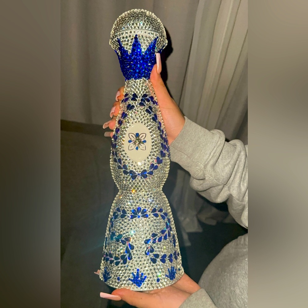 EMPTY Blinged clase azul bottle!